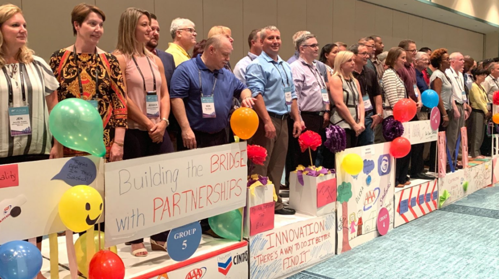 charity team building activities for large groups